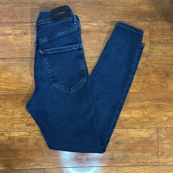 #EXPRESS Dark Blue Women's Jeans - Picture 2 of 6